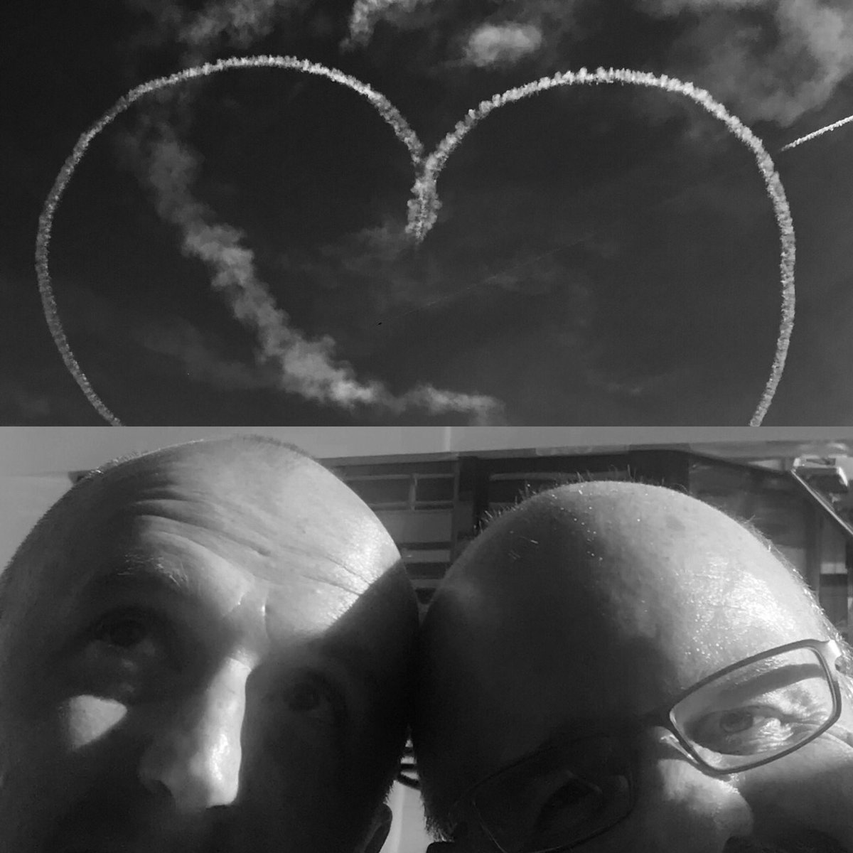 Now I understand...the <a href="/rafredarrows/">Red Arrows</a> were paying tribute to two <a href="/Superyacht/">The Superyacht Agency</a> industry legends ! <a href="/ISSExPresident/">Ken Hickling</a> &amp; #robtobin #rielayachts <a href="/mys_monaco/">Monaco Yacht Show</a> <a href="/pendennisyachts/">Pendennis Shipyard</a> #lovesuperyachts #blueskythinkers #hairraising #aerialacrobatics