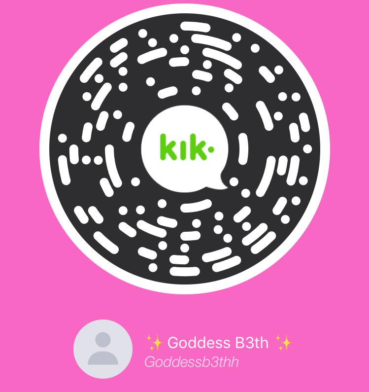 GoddessB3thh's tweet photo. This is my new kik for sessions. 

Always tribute before sending me a DM. 💵  

#Findom https://t.co/ZXFyH3f2qY