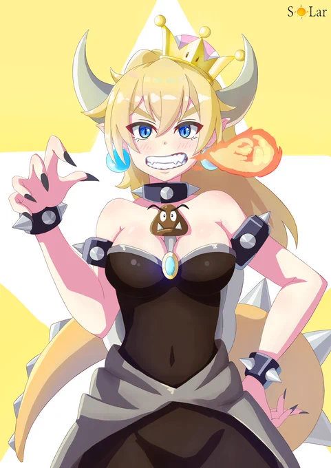 クッパ姫 !! #スーパーマリオ #クッパ #クッパ姫 #スーパークラウン #TSF #女の子 https://t.co/AGh9F2VDfy 