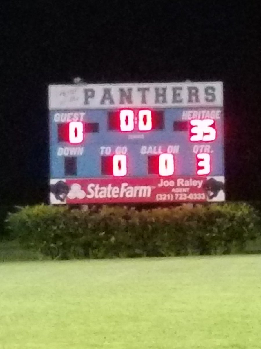 Heritage Panthers FB tweet media