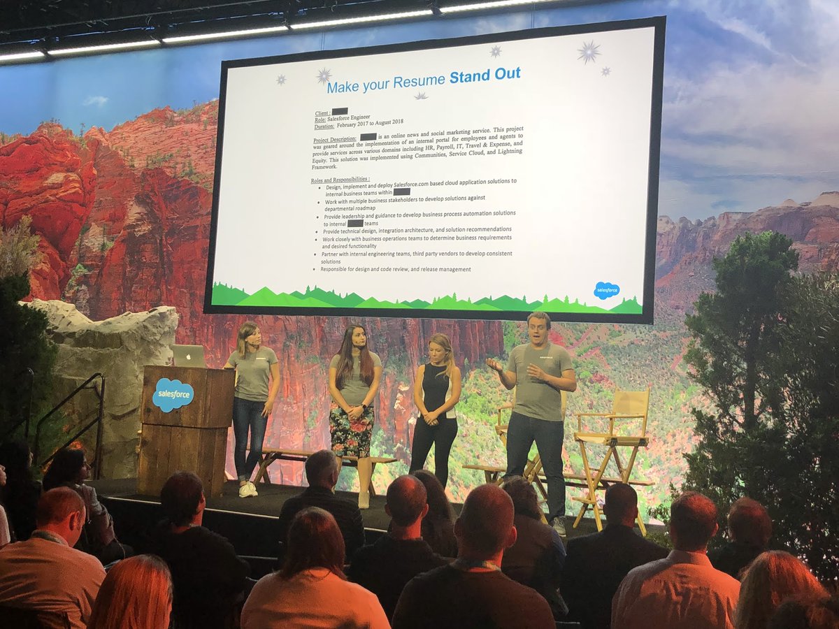 Hireforceteam's tweet photo. This is our second year presenting at @Dreamforce and what a turn out!! @Hireforceteam is extremely grateful for everyone who attended. If you didn't catch the session, stop by our booth in Moscone West to chat with one of us! #booth35 #DF18 https://t.co/MOrGsCgPA9