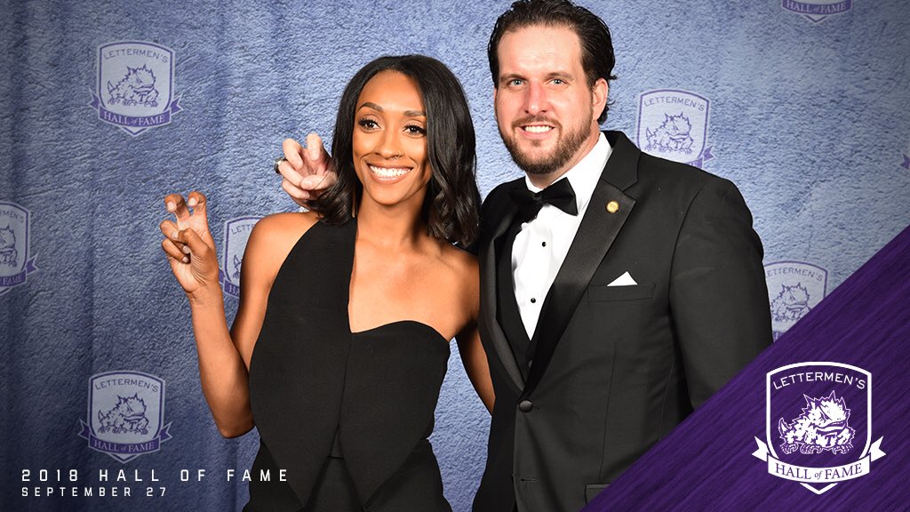 TCUBlockT's tweet photo. Underway with tonight’s ceremony celebrating our 2018 Hall of Fame inductees! https://t.co/PyC3XTqscU