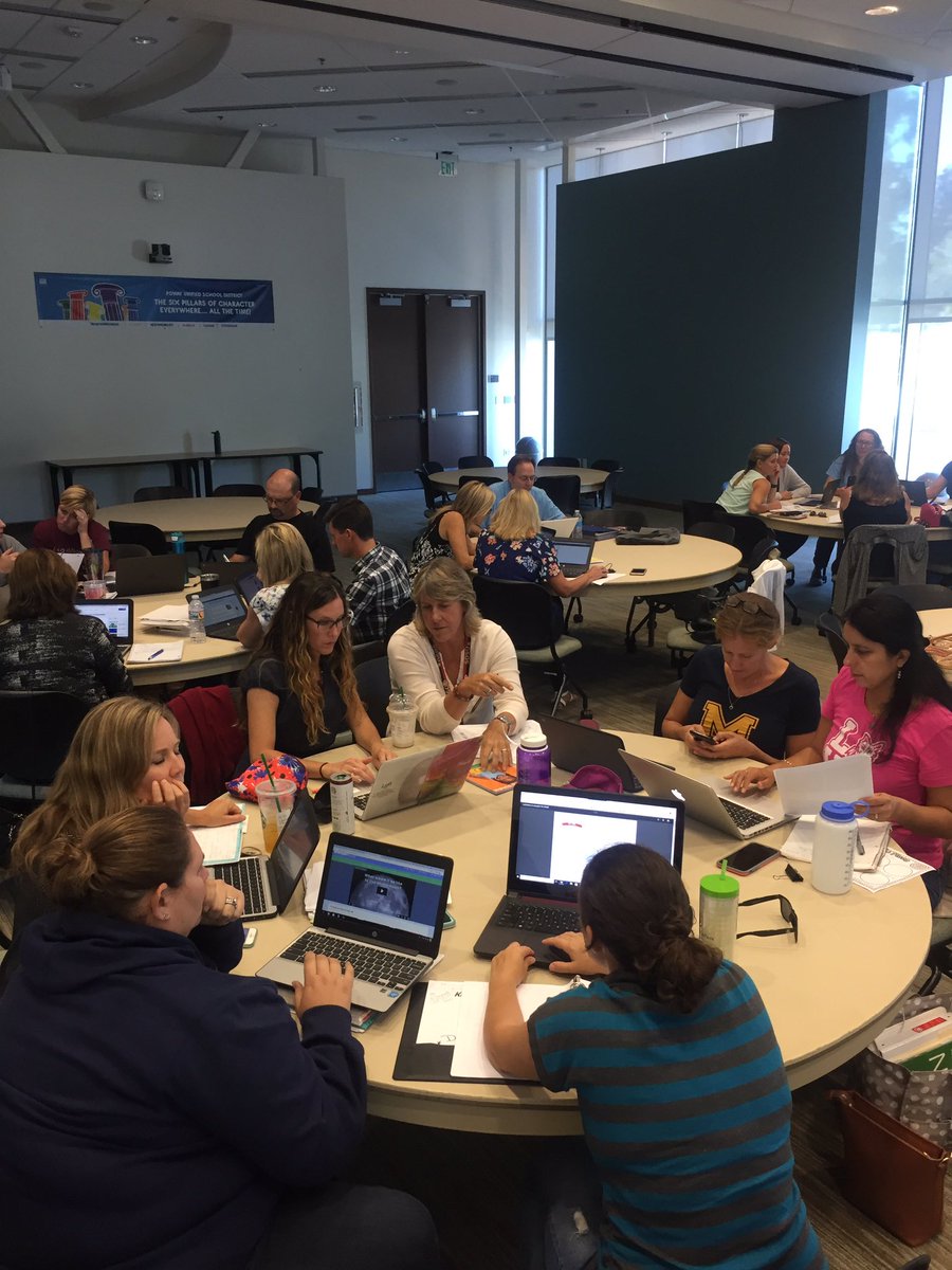 Sevilla_ed's tweet photo. Poway science leaders planning units! #PUSDlearns #CANGSS #PowayUnified https://t.co/sgS2J7p8gE