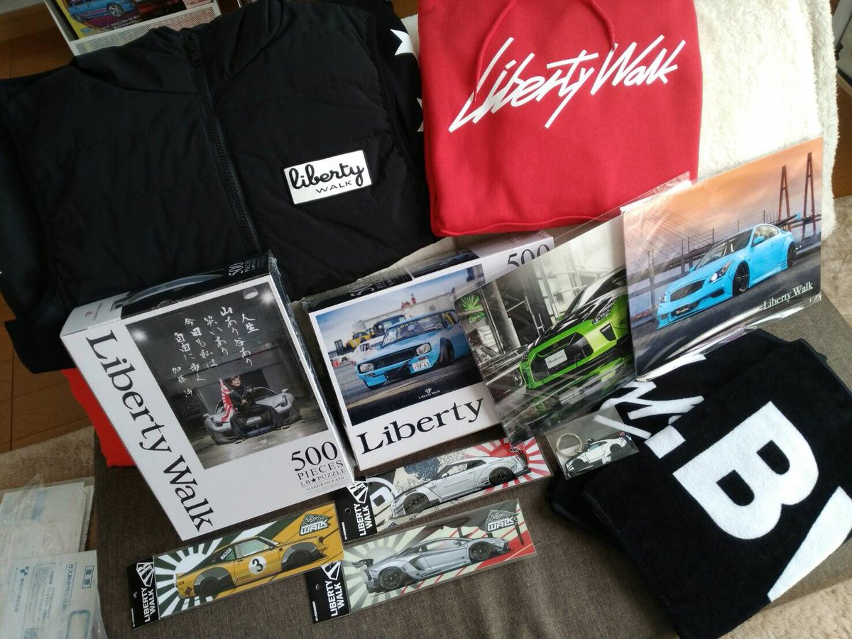 tsutsuimasako's tweet image. 届いたぁ♡
＃libertywalk
#熊本代理店
#lbshop
＃グッズ