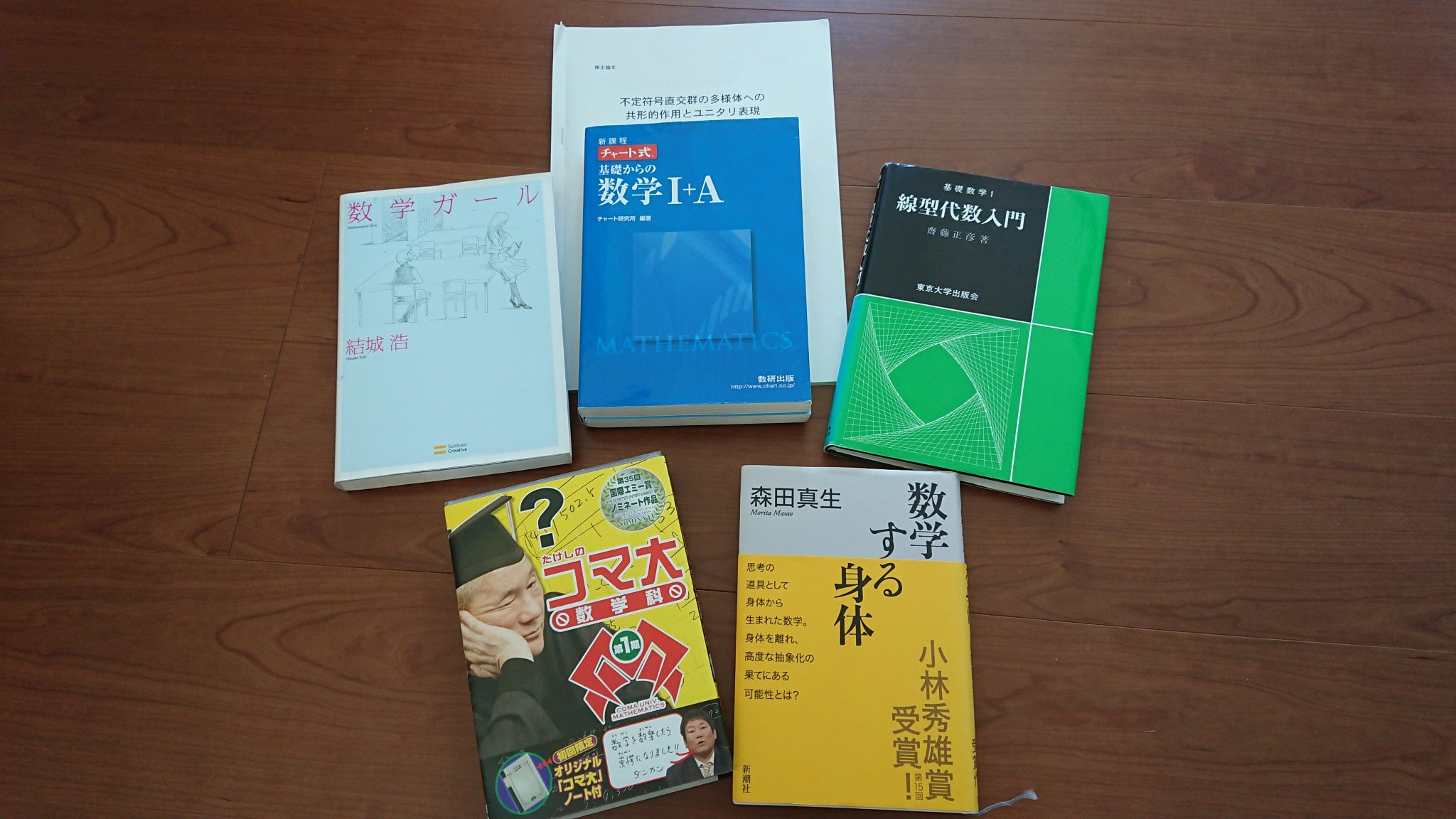 大学への数学シリーズ。研文書院