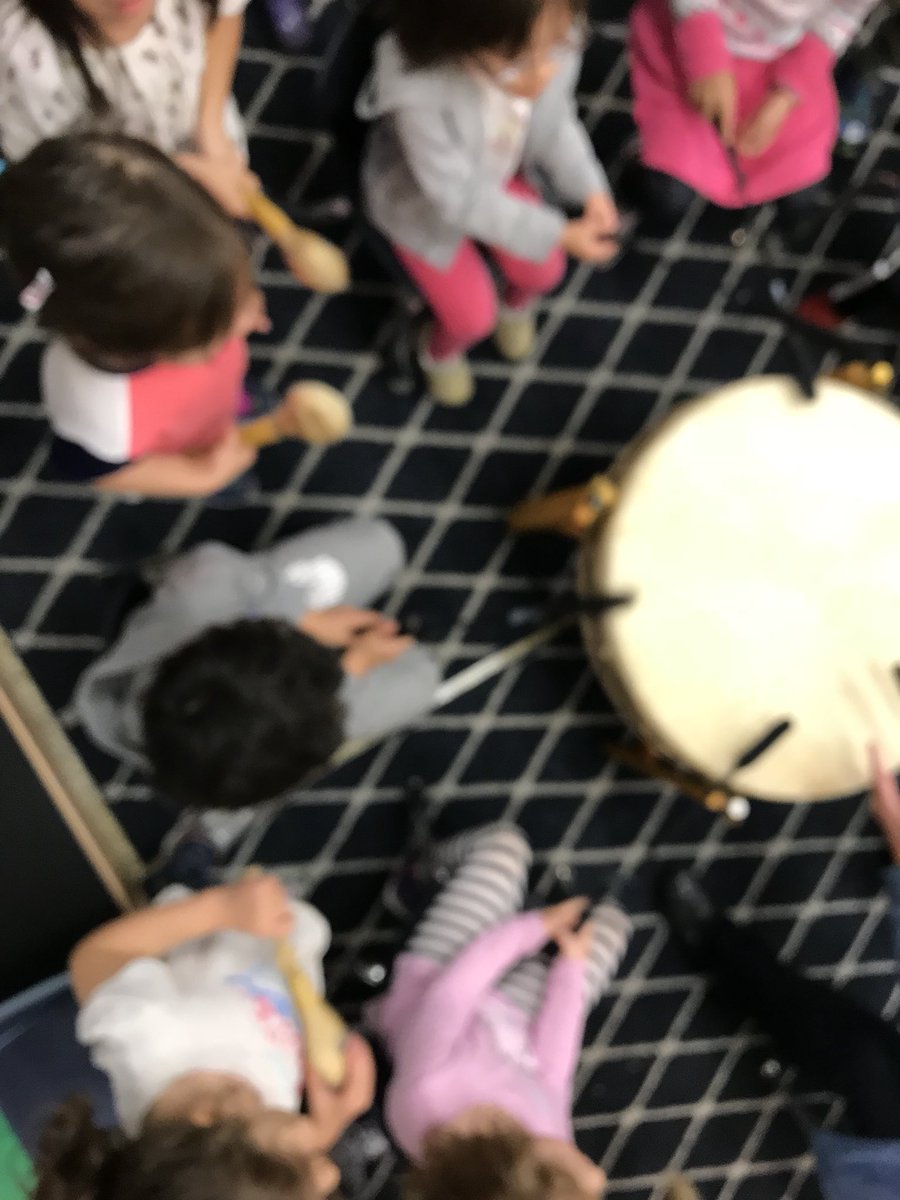 Amazing Kindy drumming experience with Louise Milburn@torquayschool