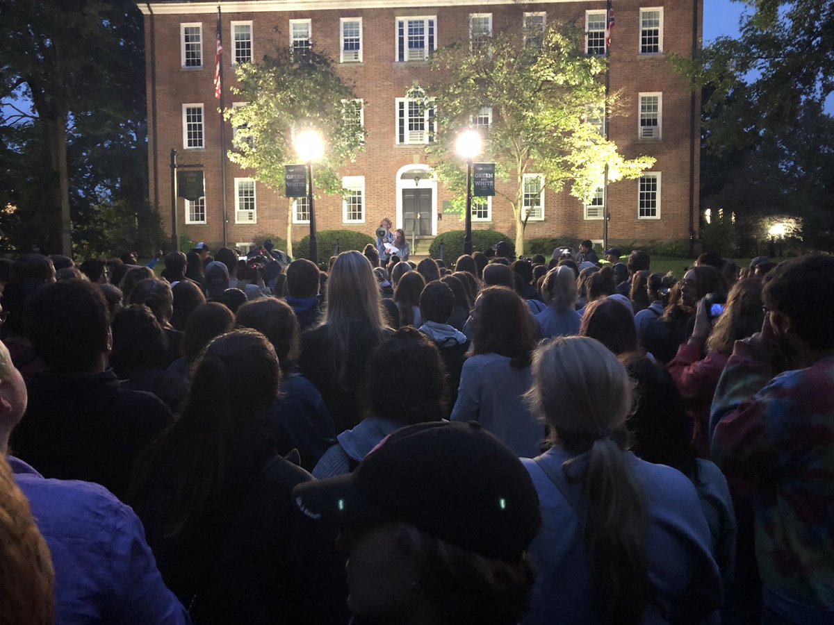 Survivors, we believe you. We support you. We stand with you. Thank you to those who shared their stories tonight. #ItsOnUs Bobcats.