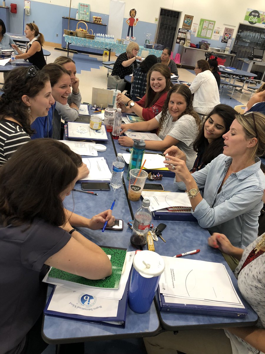 RogersInt's tweet photo. First day of our year long #PYPSelfStudy was a huge success with RIS’s Blachley Road and Strawberry Hill campuses reflecting on the RIS language and assessment policies and inquiring about the #PYPSelfStudy process! #thinkers #openminded #IBinAction #spsmind @Rodrig444 @SPSSuper https://t.co/H21RTvGQlJ