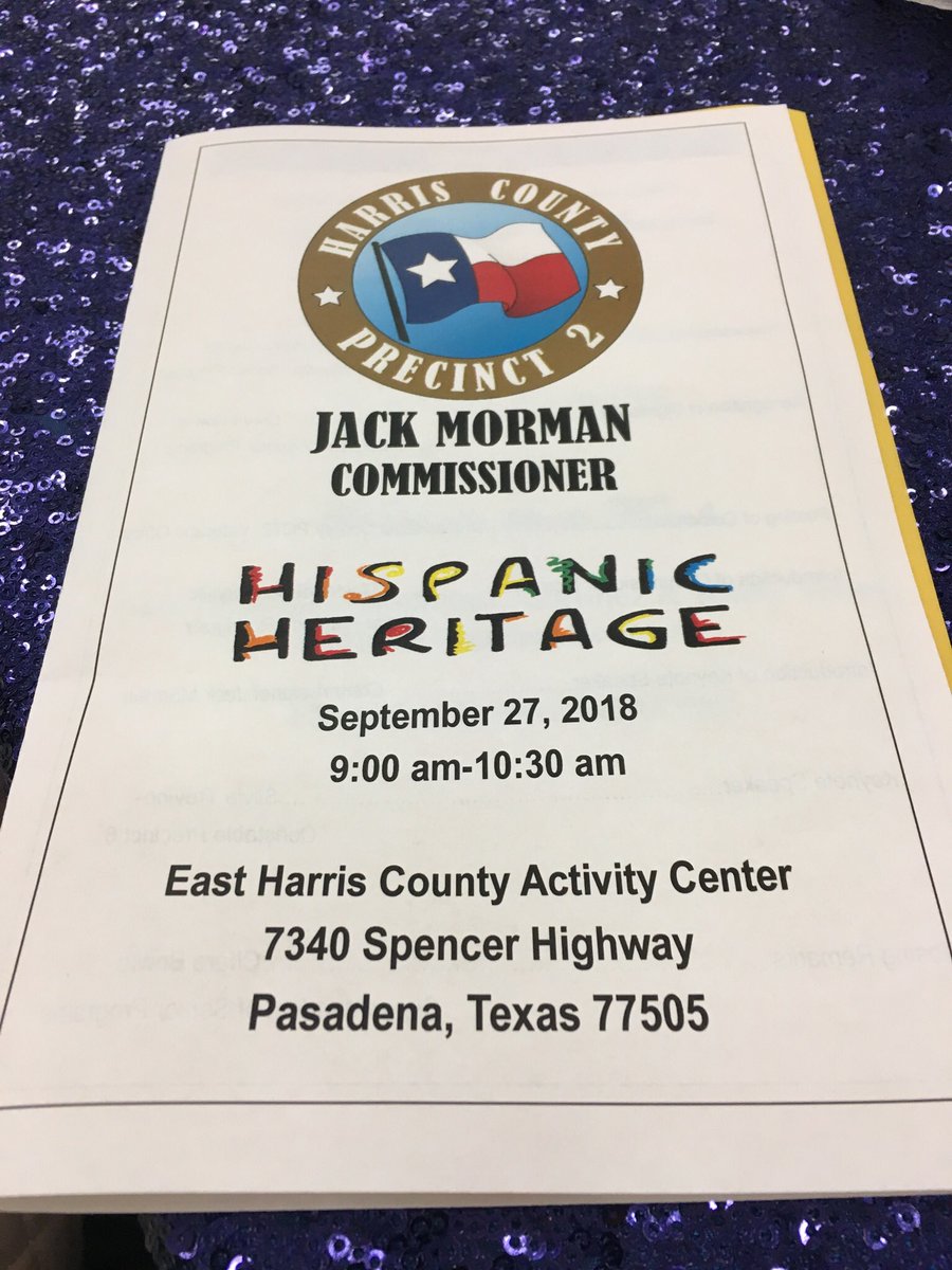 CisnerosABC13's tweet photo. #HispanicHeritageMonth celebrating with new friends at East Harris County Activity Center. Thanks to @LyondellBasell for hosting us and to HC Precinct 2 Commissioner Jack Mormon for throwing the party complete with #barbecoa @abc13houston @ABC13andYou https://t.co/vrawP6qK0R
