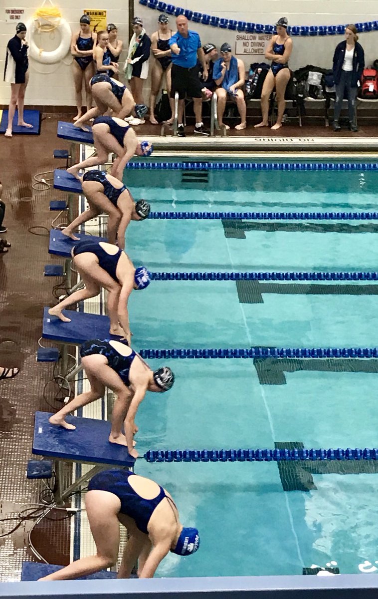 PLHSLakers's tweet photo. Such stamina!! Way to go 500 swimmers!  Brooke B, Abby M, Izzy O —- Lakers in 2nd place on the “long swim” #SoManyLaps https://t.co/KrY19DxyVh
