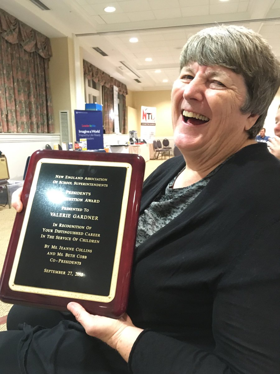 RHolcombeVT's tweet photo. Val Gardner is the heart of so much good work in Vt.  Great to see her recognized by NEASS tonight! #vted https://t.co/oSLaU6l9mo