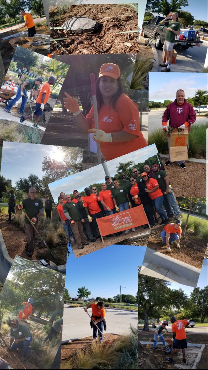 TEAM DEPOT TIME-0537
YEAR OF EULESS 2018! 
Helping City of Arlington Parks &amp; Recreation to bring our Parks back to life after all of our flooding #CHOOSETOSERVE <a href="/MichaelQHD/">Michael Quirrenbach</a> @anadavis11 <a href="/m_ignacia_29/">Maria Duran</a> <a href="/tori_bronson/">Tori Bronson</a> @zakkask @drago0320 <a href="/0537V/">0537 Euless VOA</a> @shane_home <a href="/buccenzia/">Stacy 537</a>