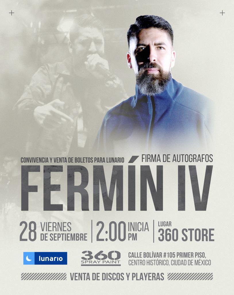sonymusicmexico's tweet photo. ¡Cada vez más cerca! 🤩🤩 Este viernes firma de autógrafos de @ferminivc 👏🏽👏🏽 ¿Vamos? #360Store https://t.co/dOHq7jrZMR