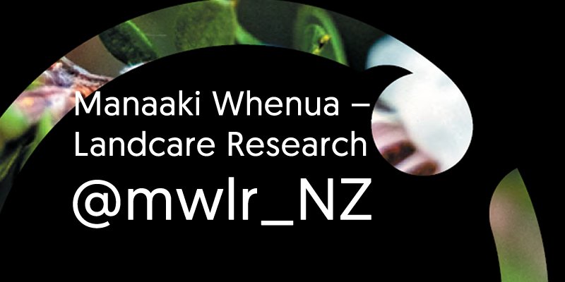 Our name has changed!
We are more fully embracing our Māori name, Manaaki Whenua.

Find us <a href="/mwlr_nz/">Manaaki Whenua Landcare Research</a>