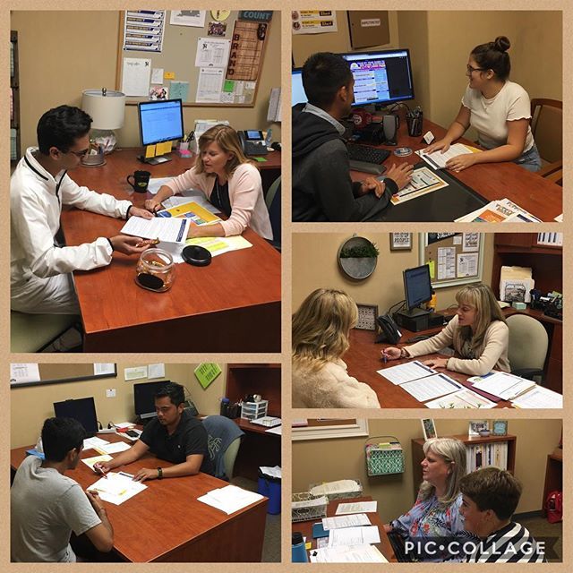 AmyVarricchio's tweet photo. This week our Academic Advisor team completed their 1:1 meetings with each senior providing guidance towards college and career options following high school. #RFTB #SJHHS https://t.co/2Fi6SZbcyU https://t.co/49UmfEnzVA