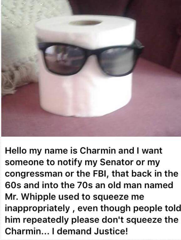 NahBabyNahNah's tweet photo. Good thing Mr Whipple wasn't nominated for SCOTUS 

#KavanaughHearings #ConfirmKavanaughNow #KAVANAUGH https://t.co/aznCr9lmx4
