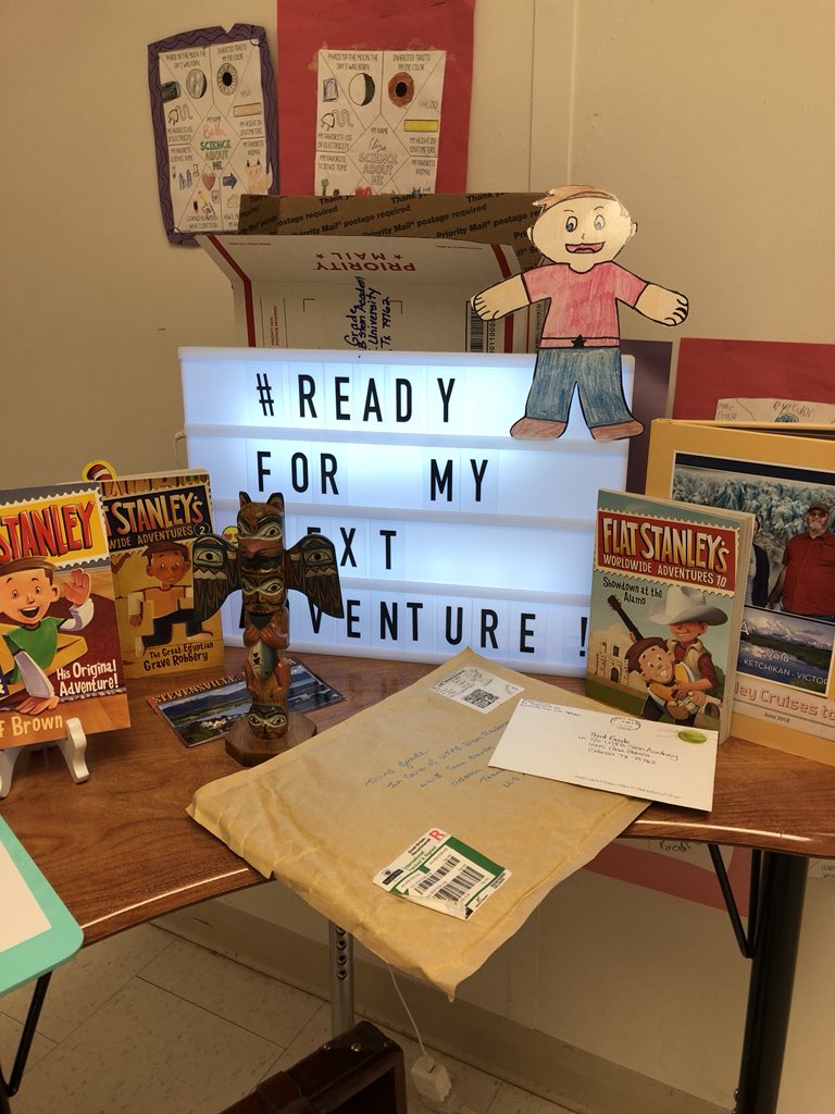 beverleykimble's tweet photo. #readyformynextadventure Flat Stanley Culminating Event. Third Grade Inventions to make travel easier aaccompanied with a travel guide https://t.co/POSupvAAKk