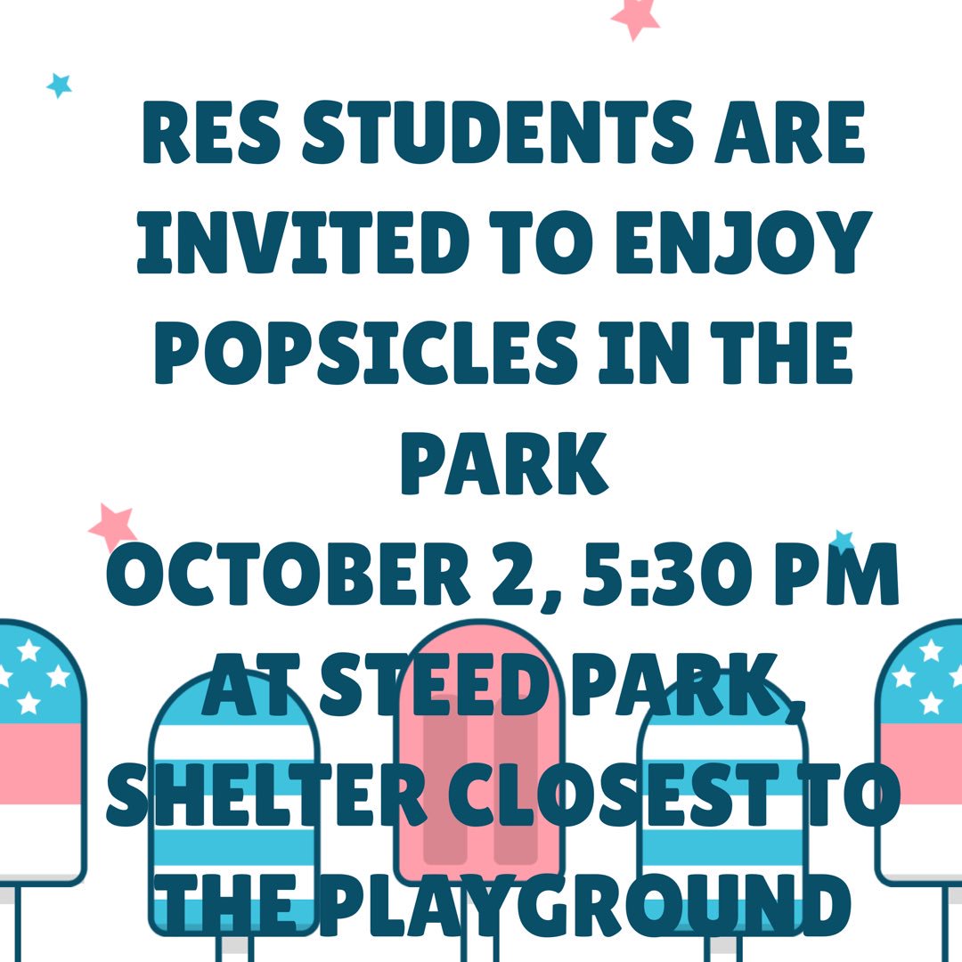 RES_Bobcats's tweet photo. Stop by and say hello and enjoy a popsicle!  We miss our Bobcats!!!! https://t.co/4U6En46vdW