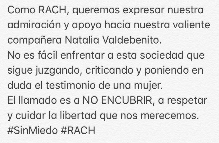 Red Actrices de Chile tweet media