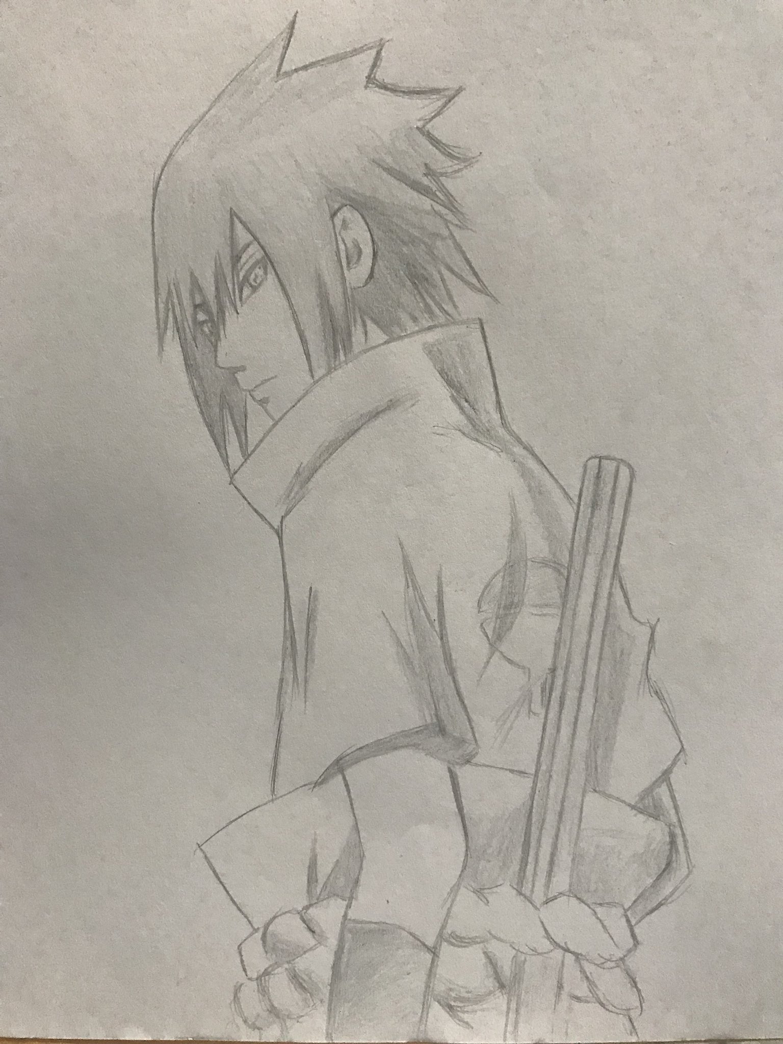 HOW TO DRAW SASUKE (BORUTO) 