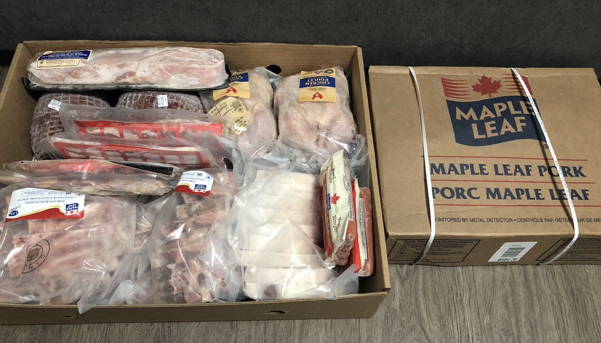 MPWWheatkings's tweet image. Bring on the meat sweats. Meat package has arrived for raffle. Raffle Tickets still available, see any @MPWWheatkings player