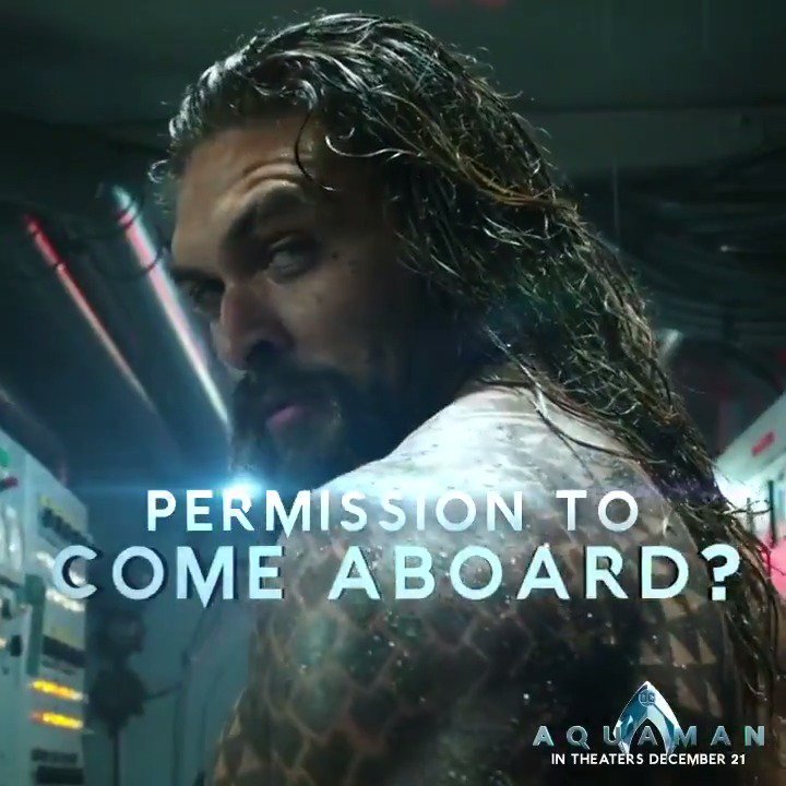Image result for permission to come aboard aquaman