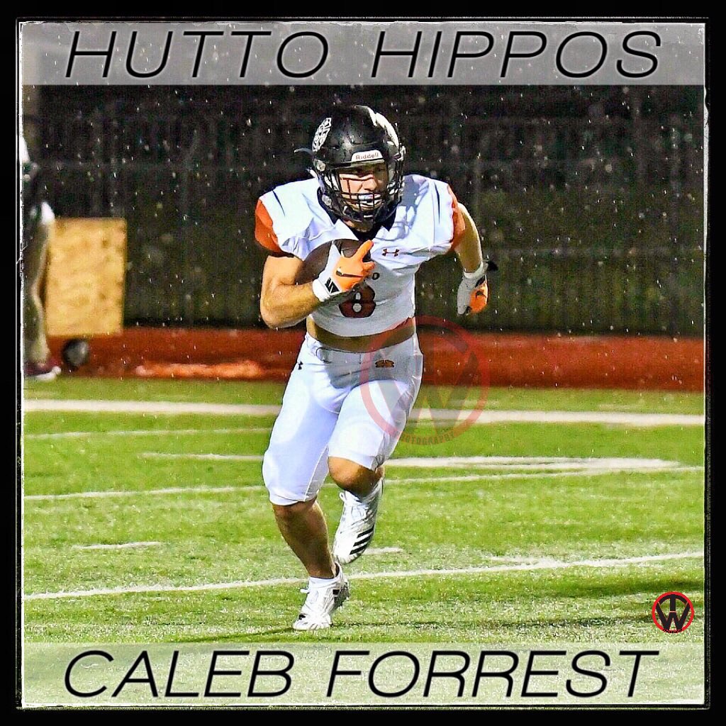 timwalter44's tweet photo. @Caleb_Forrest10 @Hutto_Hippos @HuttoHS_Fball @FanstandATX @dctf @texashsfootball #WhatDoesHeDoTomorrowNite @PilingUpThe5AYardsAndTDS #KickOffsPuntReturnsSlotWR #AnythingForTheWIN #WithAndForEachOther #Family #HippoNation #LikeNoOther https://t.co/puzerOrI5N