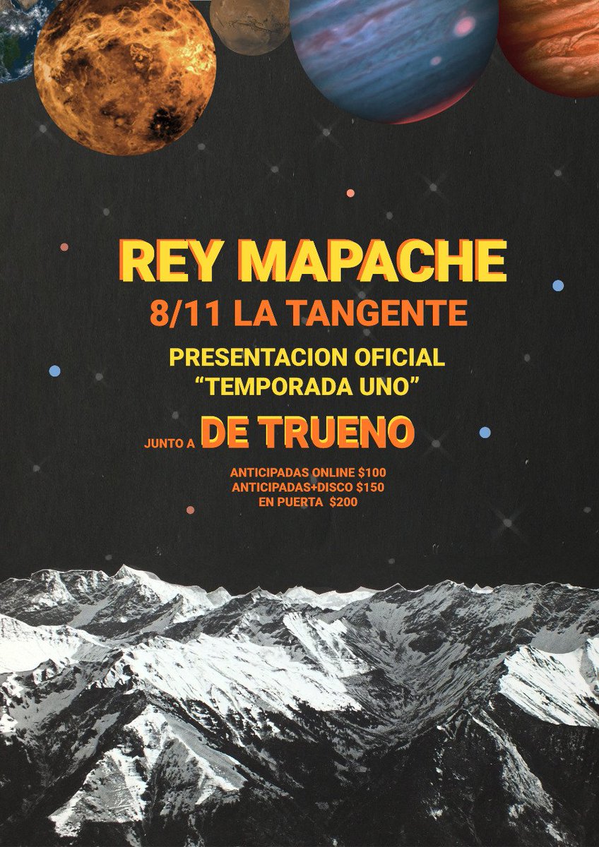 🐉AL FIN🐉

Presentamos oficialmente nuestro primer1️⃣ disco 💿Temporada Uno💿 en un show ÚNICO donde te esperamos para bailar, saltar, cantar y bardearla, junto a Suena de Trueno⚡ que comenzará la noche con un show electrizante🔥.

⬇️Toda la info acá ⬇️

💚Lxs esperamos💛