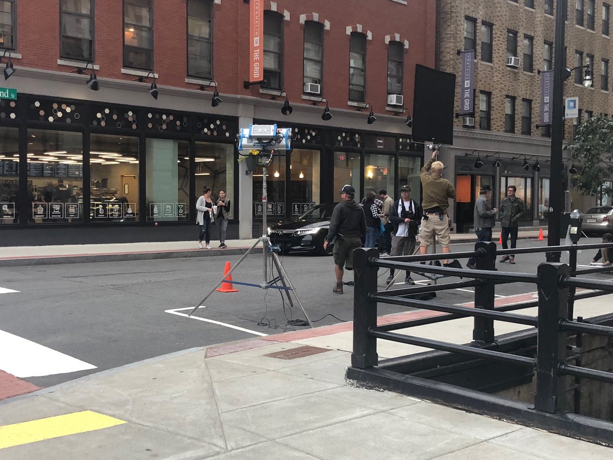 Submitted the photo at Portland and Franklin streets in #Worcester where commercial apparently being filmed twtd.by/worcestermag/b…