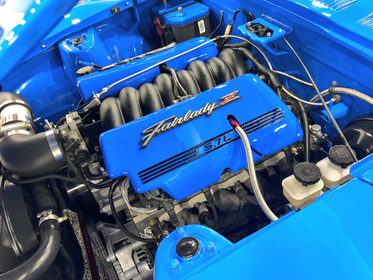 Datsun Blue Engine Paint Cristy Lee on Twitter: "Here’s an interesting one... 1973 Datsun 240Z