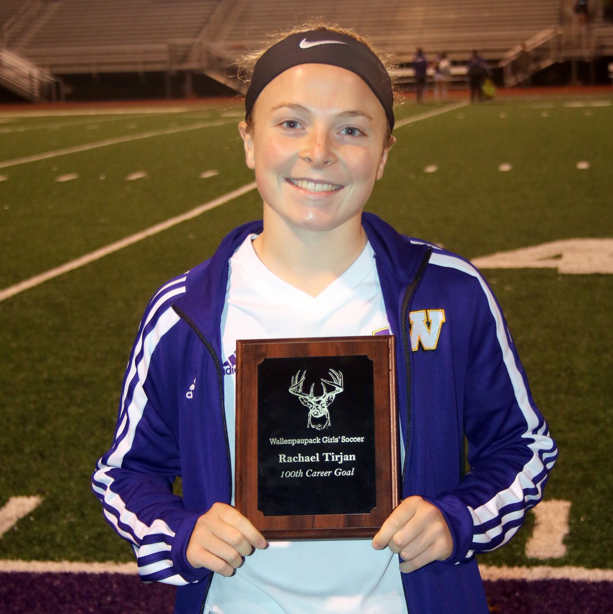 wmjdeaton's tweet photo. Congrats to @paupackgrlssocr Rachael Tirjan on her 100th (&amp; 101st) career goals scored tonight during the Lady Buckhorns 7-1 win over Honesdale. @TheNewsEagle1 https://t.co/Jh9nq66XF5