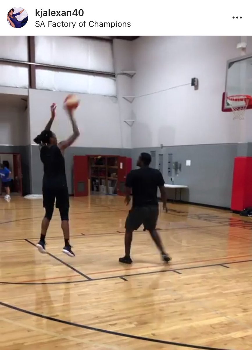 AthletesForHope's tweet photo. Pro basketball player @kjalexan40 shares her best moves on the court in support of @ActiveSchoolsUS and physical activity in schools. #MyBestMove https://t.co/2jYgyVwOlx https://t.co/V3mjJwqeQP