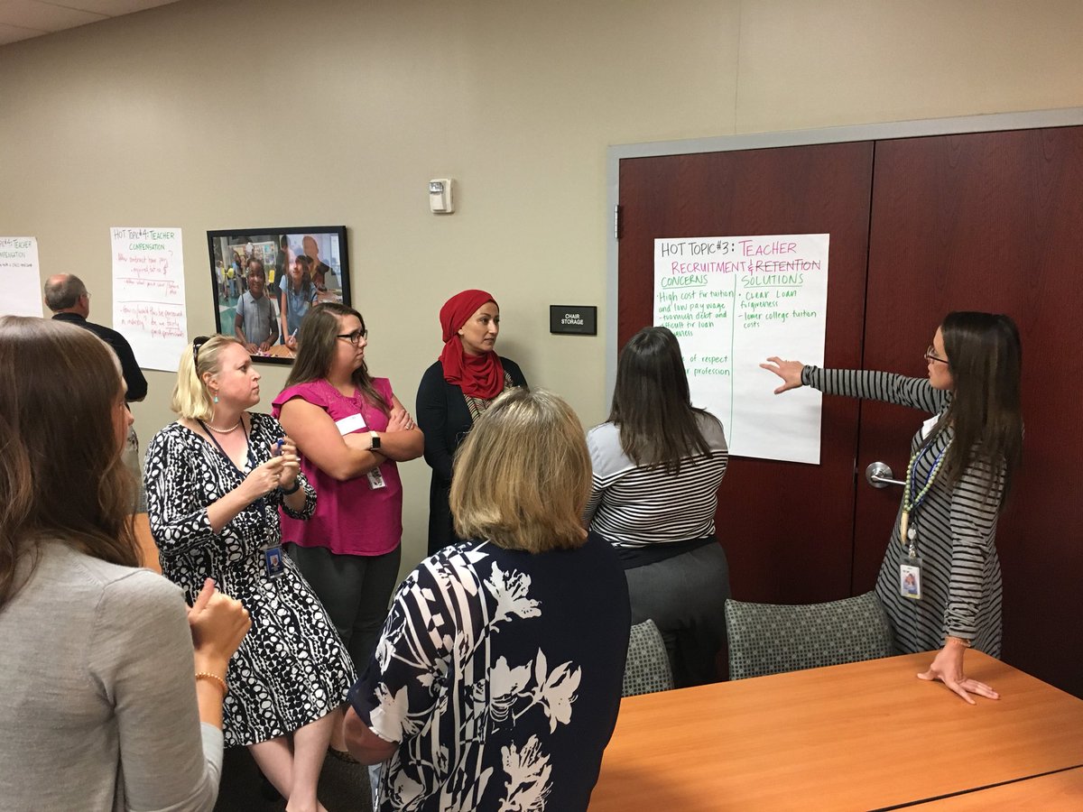 erinrigot's tweet photo. I still have chills from such a purposeful, powerful, and progressive day with this great group of teachers! GREAT job @gcsteacherforum! https://t.co/5sSZXmMqd0