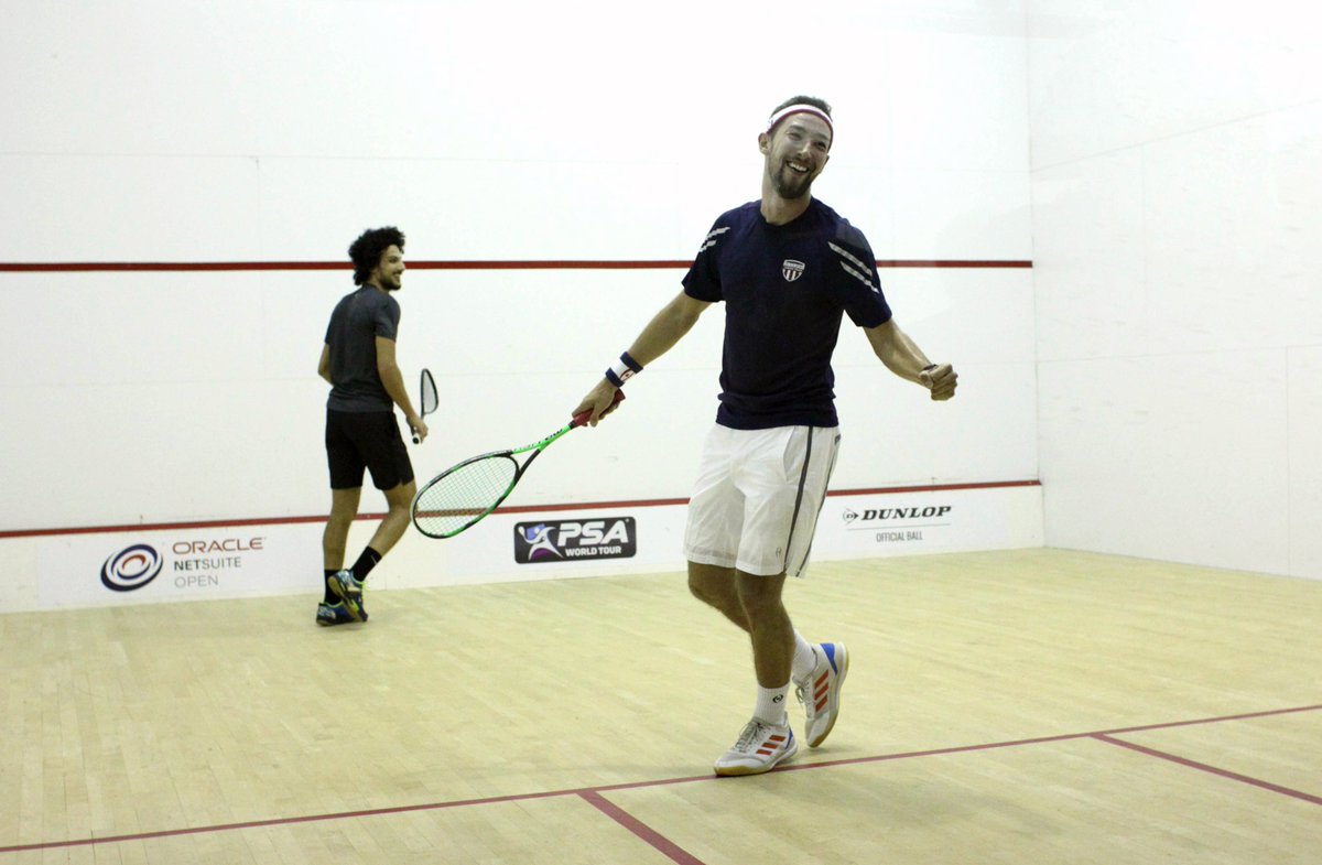 ONOSquash's tweet image. .@Thesquashfalcon may have won the match, but @Johnson_Charlie hit a between the legs nick, and that felt like a victory.
 
#ONO18 MR1: Mazen Hesham 🇪🇬 3-0 [WC] Charlie Johnson 🏴󠁧󠁢󠁥󠁮󠁧󠁿 11-8, 11-7, 11-7 (32m)