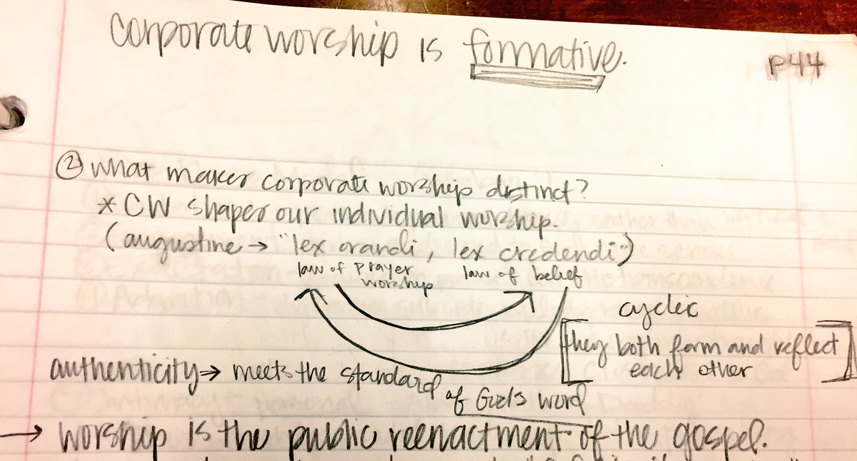 lyndseyhuckaby's tweet photo. It’s encouraging to find class notes that absolutely blew my mind 4 yrs ago, because now I see these were the sparks that lit the pursuit of God’s plan for my future in service to Him and His people. #WhyILoveSWBTS https://t.co/M30BVKOUl6