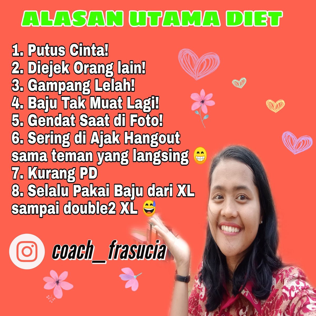frasucia95's tweet image. Hayooo...  Siapa yang seperti ini?  Tenang aku punya solusinya dan siap membantu. Heheheh 
#JumatBerkah #Diet #programdiet #Artist #Indonesian #caradiet #dietenak #Twitter #riau #Pekanbaru #Palembang #Jakarta #malaysian #Medan #Padang #jambi #lampung #Yogyakarta #Makasar