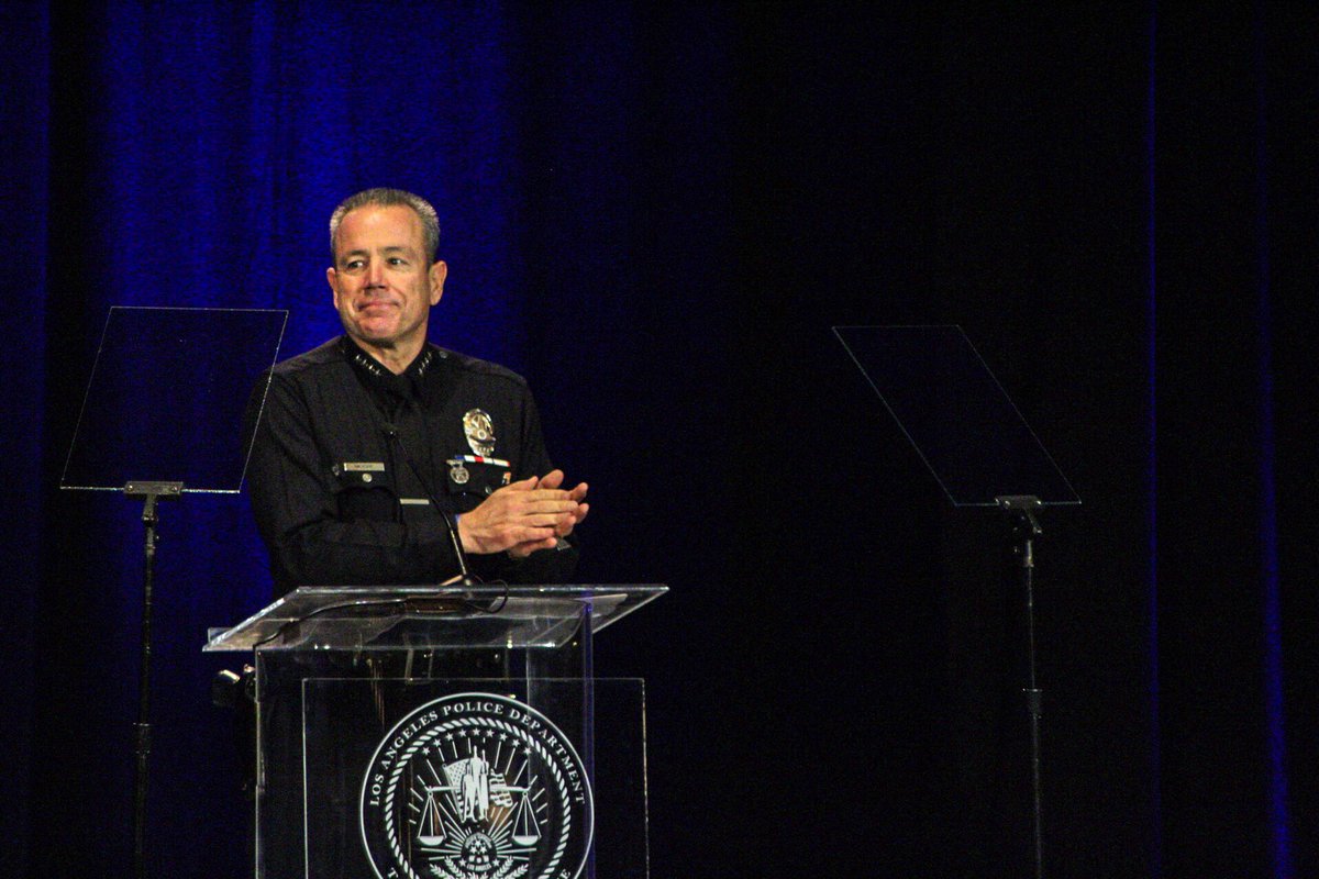 LAPDChiefMoore's tweet photo. In valor there is hope. At today’s #AboveAndBeyond Ceremony we saw valor, and in the awards we presented I saw hope. Congrats to the 29 men, women, and one K-9 honored today for valor, bravery, and reverence for life. https://t.co/5ooNEFs3s7