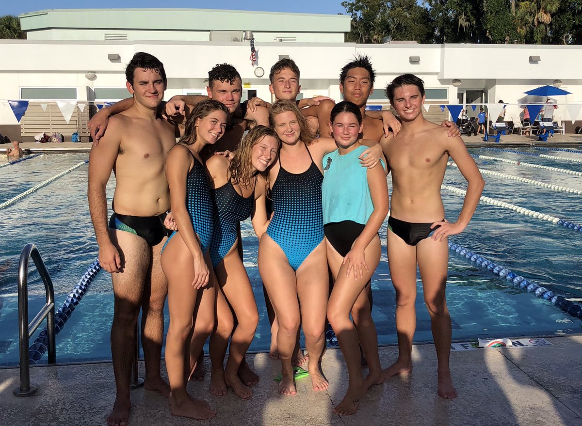 ATLSwimTeam's tweet photo. At each meet, the Shark Swimmers are getting more aggressive! Good job against Seabreeze today! https://t.co/wQvi7kvPUq