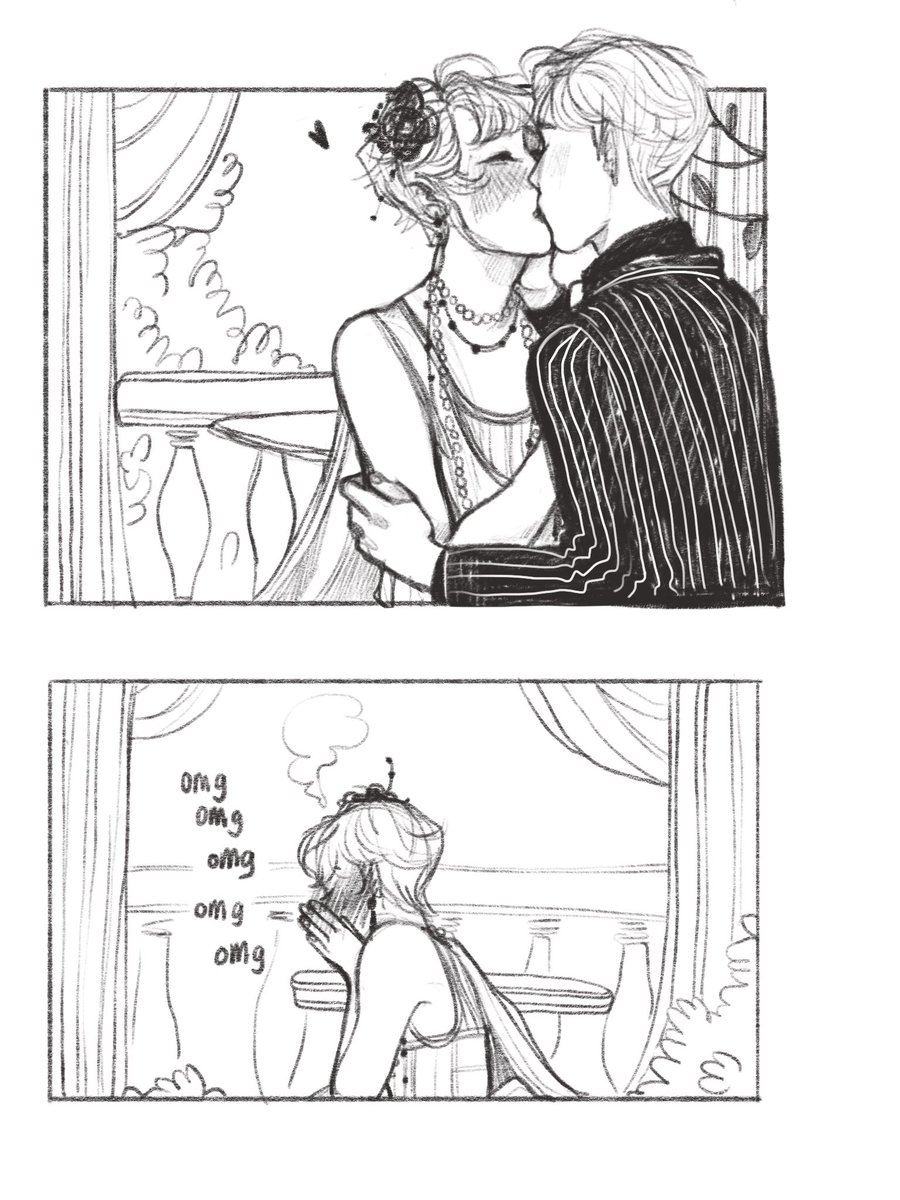 #Minjoon smooches for chels 20's au 