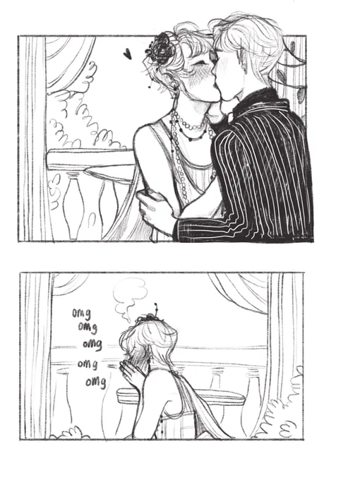 #Minjoon smooches for chels 20's au 