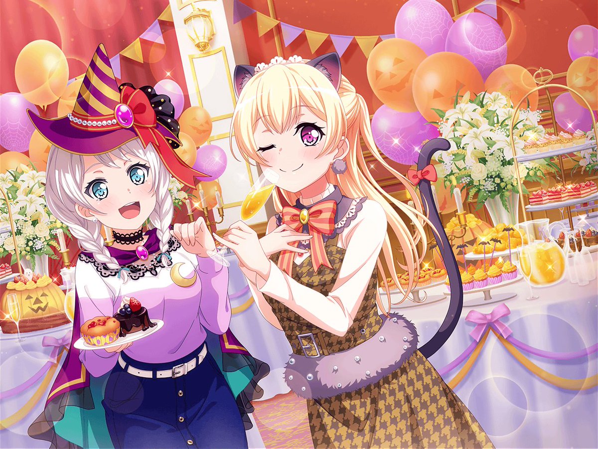 バンドリ ガルパ最新情報 Gamew V Tvittere ハロウィンイベント報酬の新メンバー画像 3千聖 2イヴ スキル等は判明次第ご紹介します バンドリ ガルパ