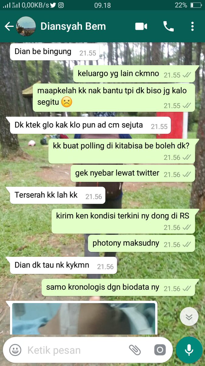HELP RT :(

YUK BANTU RENALDI SEMBUH
Kronologisnya renaldi mengalami kecelakaan saat hujan deras
Dengan luka yang cukup parah, Renaldi harus melakukan beberapa kali operasi dengan rincian biaya 40-50 Juta.
#banturenaldisehat