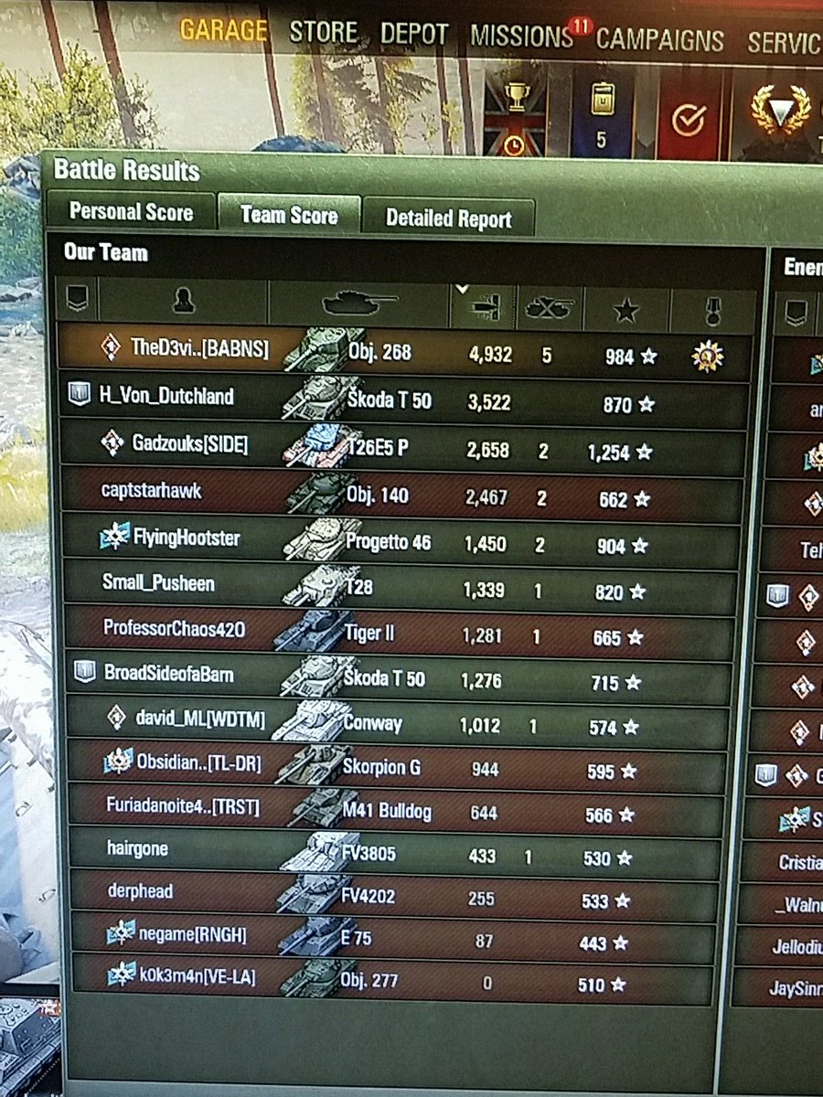 TheD3vilDogGG's tweet photo. Nightcap..  #WorldOfTanks @IndignantBeaver #Obj268 #love https://t.co/NdqdBnlVRz
