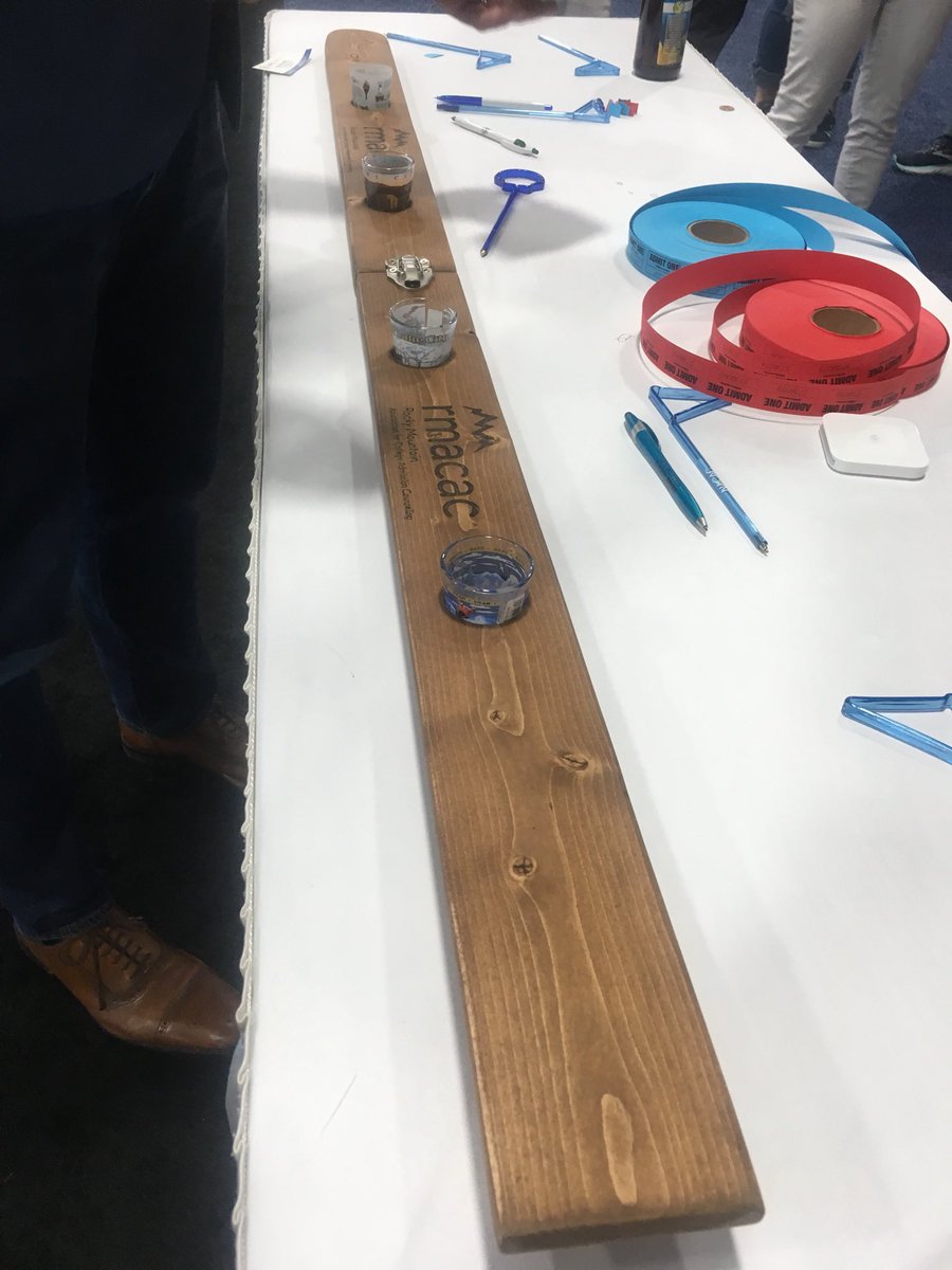 Nicole_BCAdm's tweet photo. Opening #NACAC18 reception! I hope one of us wins the #shotski #nacac18photochallenge @NACACConference @BreSimkinFAD @JuliaBCAdm #rmacac @RMACAC #imaginefund https://t.co/eVxkm6emz8