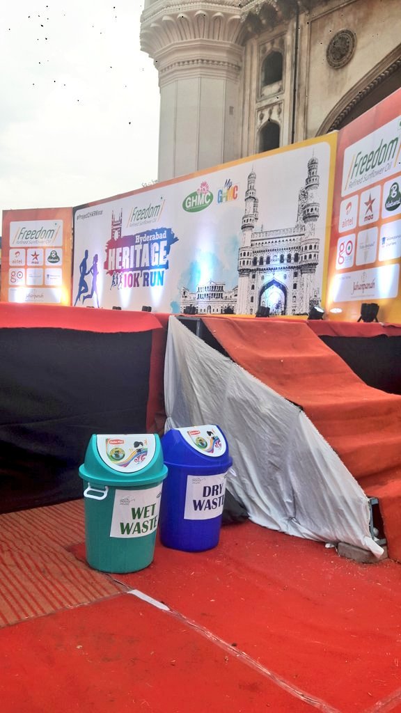 JennyWilliam_X's tweet photo. Organizing
#Heritage #Run
@ #Charminar #Hyderabad #ProjectCHARMinar
#HeritageLovers
Results to ✌ #Swachh Iconic Place Award.
#GHMC Officials
Not just the Organizer, but also a Participant. 10K in 55:49 Mins
#MyCleanIndia https://t.co/sdu130Q5dH