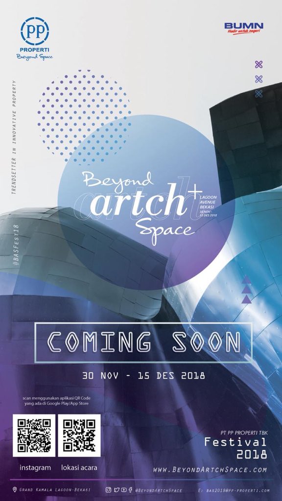 BASFest2018's tweet photo. Stay tuned with our update and don’t forget to follow our Instagram @beyondartchspace  👋🏻👋🏻 https://t.co/7jGDaYlbgB