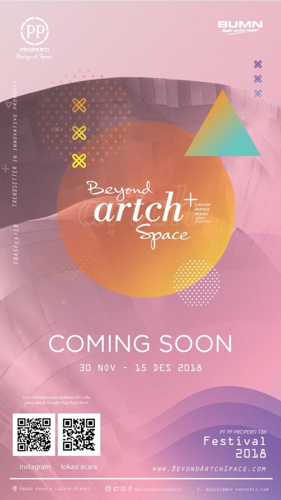 BASFest2018's tweet photo. Stay tuned with our update and don’t forget to follow our Instagram @beyondartchspace  👋🏻👋🏻 https://t.co/7jGDaYlbgB