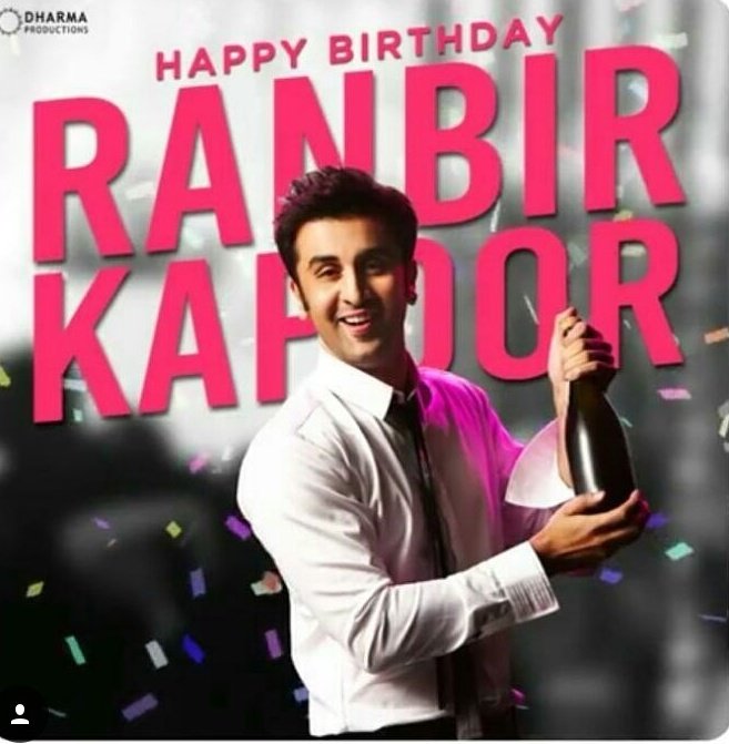 Happy birthday ranbir kapoor  