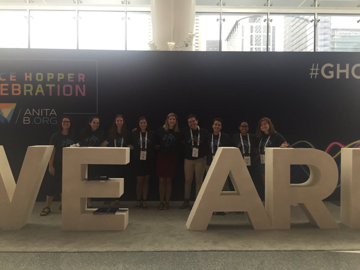 KrisJordan's tweet photo. Seeing current and former #comp110 colleagues thrive at Grace Hopper was a needed antidote today.
The current state of leadership is depressing, but witnessing the next generation of leaders has me incredibly optimistic.
There are far brighter, far more equitable days ahead. https://t.co/lIrbyX4F7N