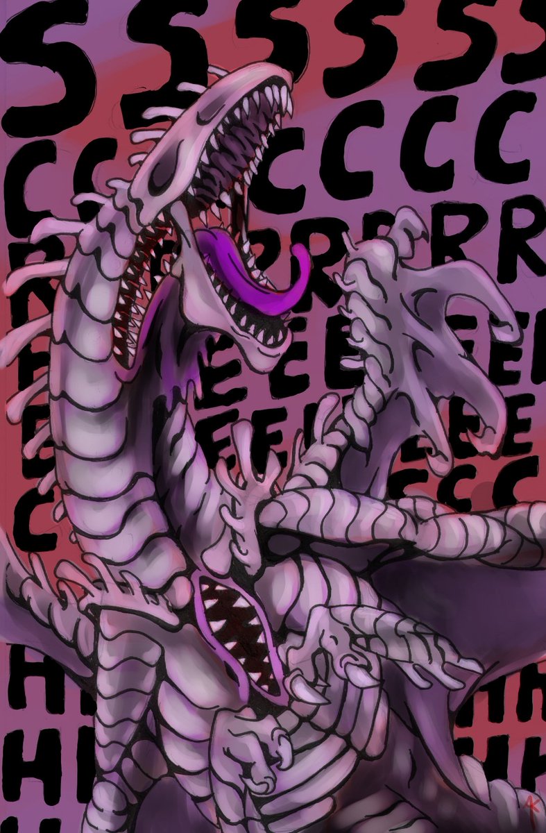 EndersInferno's tweet photo. Hi my names Andrew, I draw monsters. Thanks for checking out my stuff. https://t.co/UHYZ1vPyom